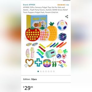 NEW Fidget Toys Pack